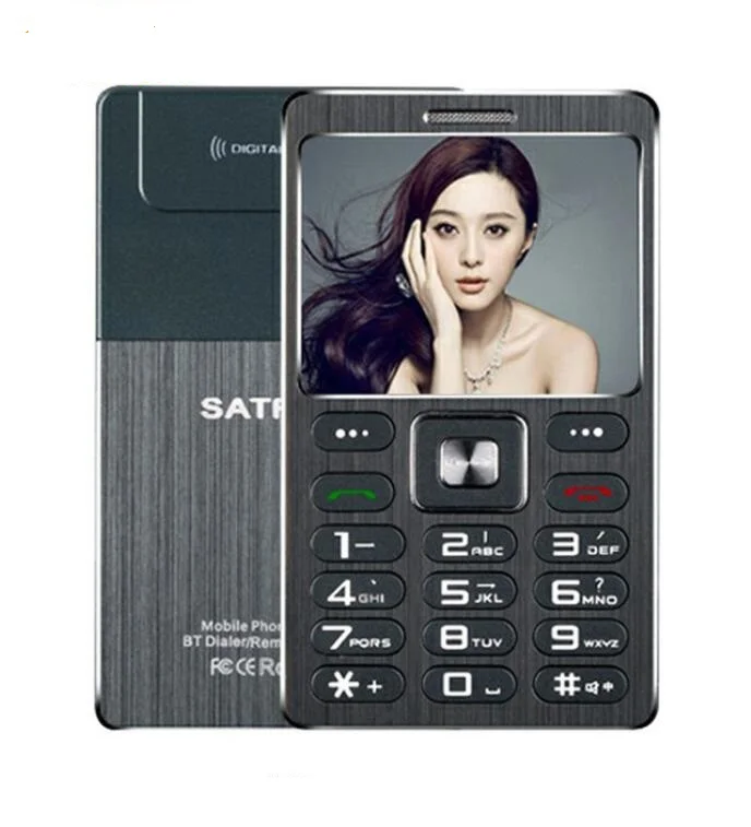 Мини телефон A10 металлический корпус небольшой размер 1,7" TFT Две sim-карты Bluetooth номеронатор 3,5 мм разъем для наушников Удаленная камера мобильный телефон