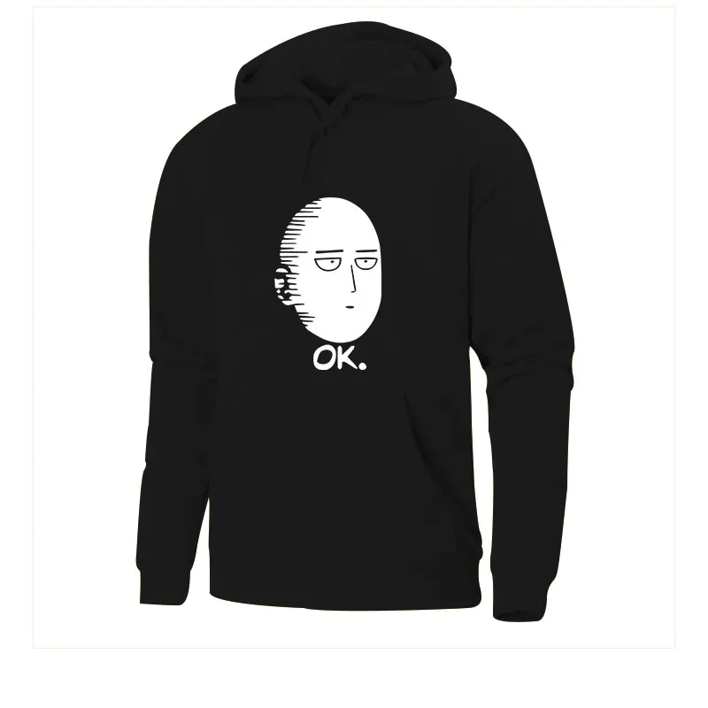 Толстовка с капюшоном One Punch для мужчин и женщин аниме толстовка oppai куртка