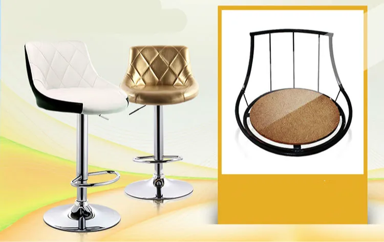 Простой дизайн барная стойка стул подъема вращающийся регулируемая высота барный стул из нержавеющей стали стента высокое качество Cadeira