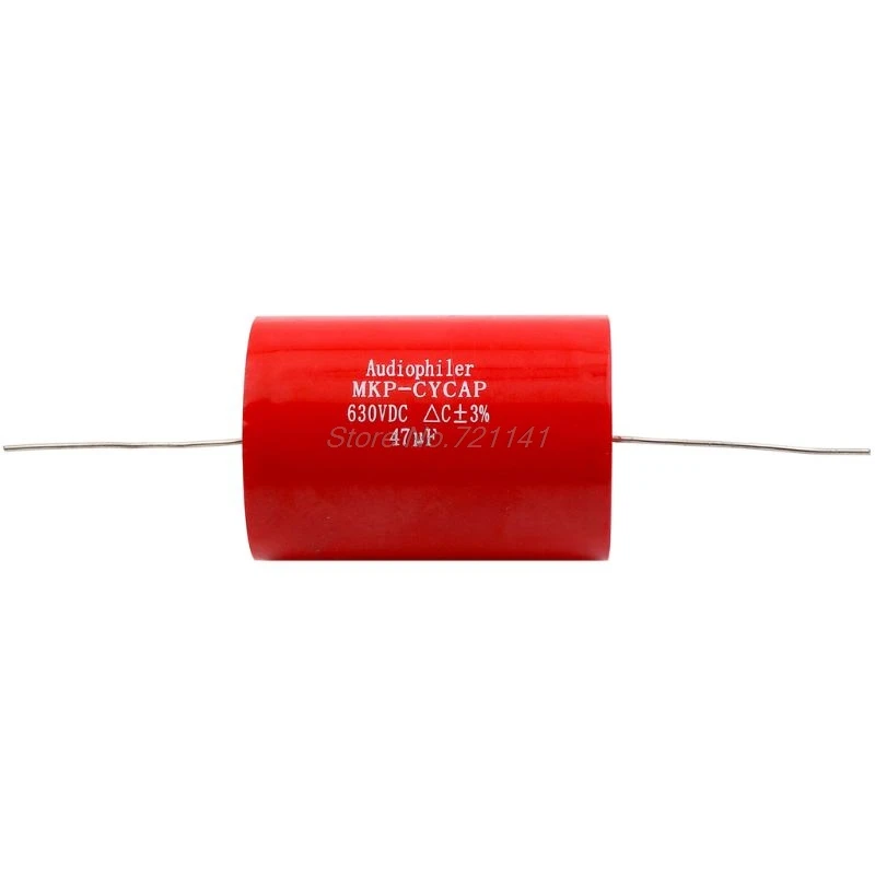 

1PC Audiophiler Axial MKP Audio Grade Capacitor 47UF 630VDC For HIFI DIY Frequency Capacitance Guitar Amplifier MAR20