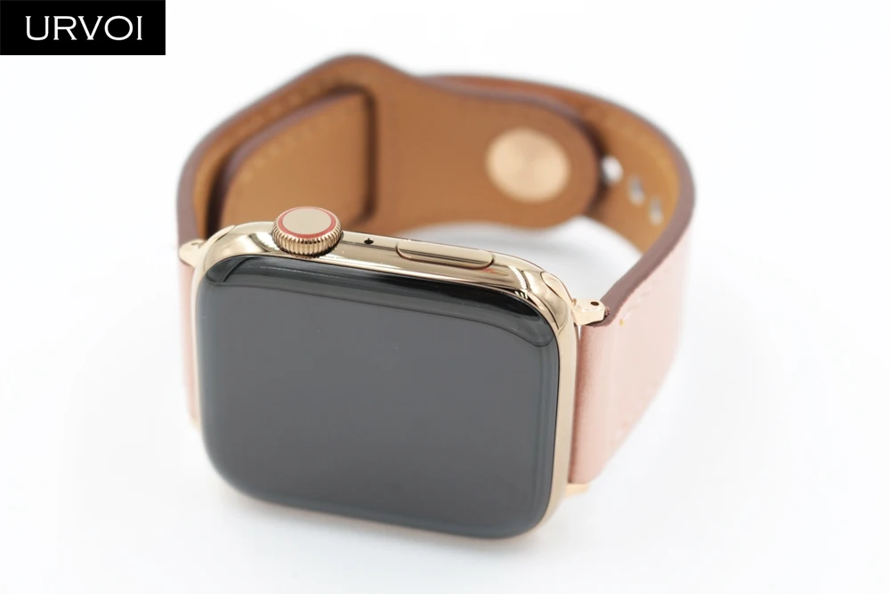URVOI ремешок для apple watch серии 3 ватт 54/2/1 спортивные кожаные ботинки из натуральной