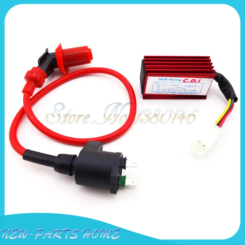 Racing Ignition Coil AC CDI Fit Honda XR CRF 50 110cc 125cc Engine Dirt Pit Bike Racing Ignition Coil AC CDI Fit Honda XR CRF 50 110cc 125cc Engine Dirt Pit Bike