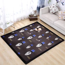 Новое поступление, детский коврик для ползания, толстый коралловый флисовый ковер татами, коврик для гостиной, коврик для спальни, детский прикроватный Прямоугольный Коврик