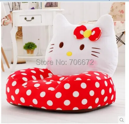 

large 54x45cm red rabbit plush toy spots design zipper closure soft tatami sofa floor seat cushion ,birthday gift t8969