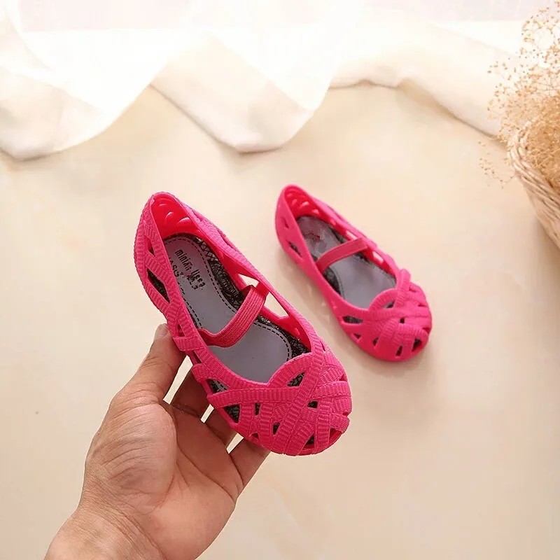 Мини сандалии Melissa garden для девочек Прозрачная обувь Водонепроницаемые Римские