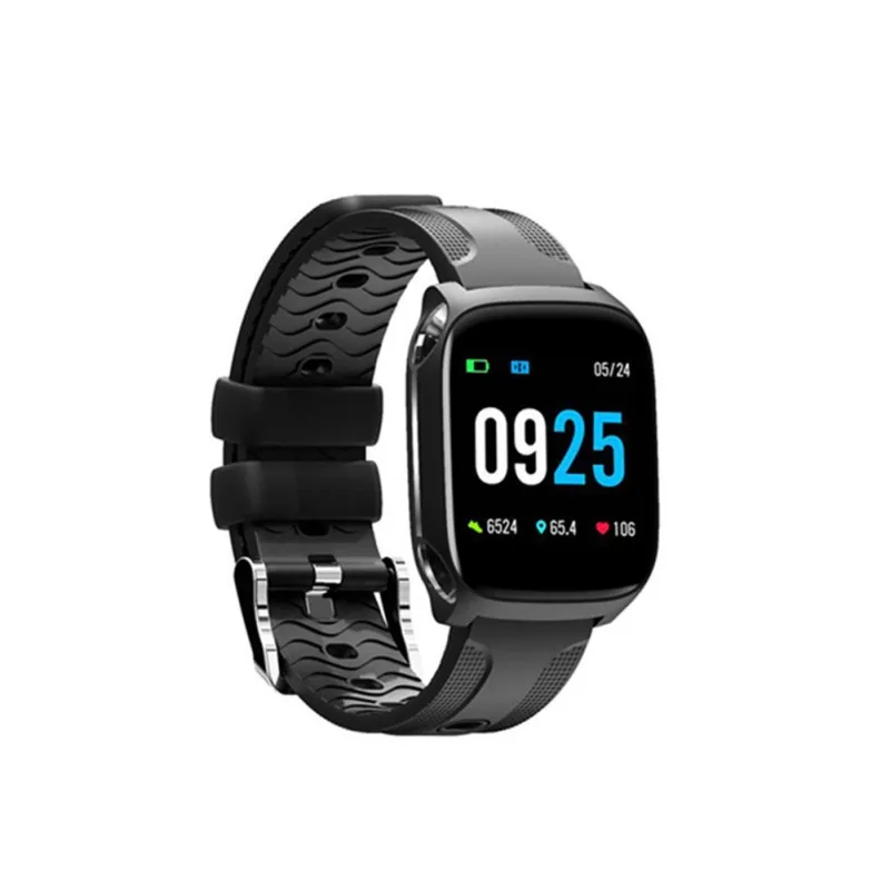 

QW12 1.3Inch Smart Wristband IP67 Waterproof Blood Pressure Monitoring Metal Starp Sports Smartwatch For Android and IOS