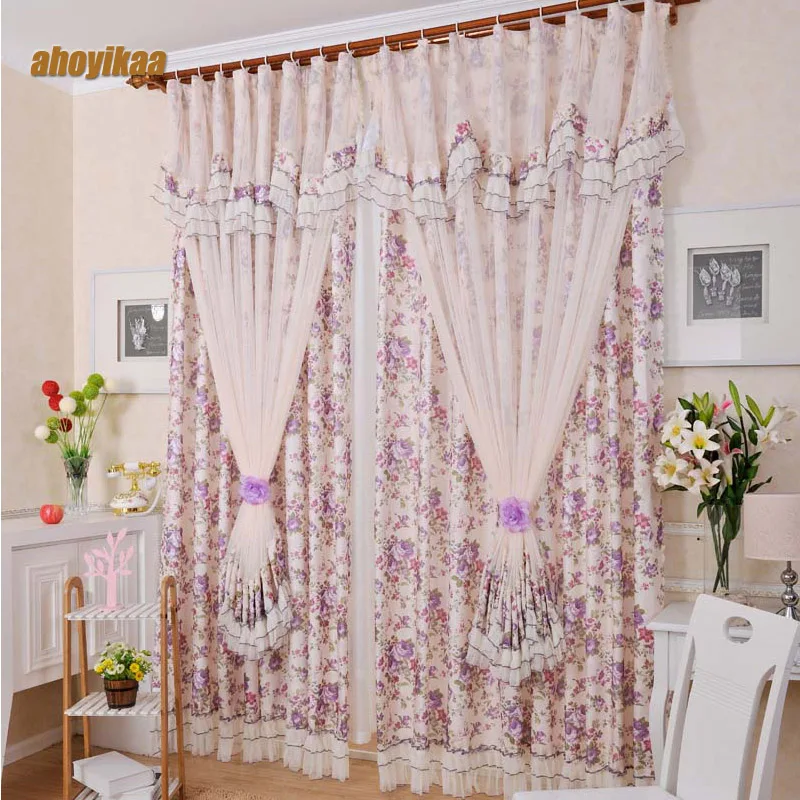 Lace Curtain Beautiful Korean Bud Silk Yarn And A Lot Of Beautiful