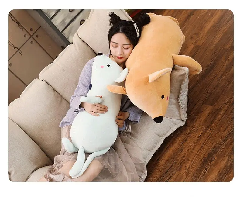 cute mouse plush toy big cartoon rat doll girl sleeping pillow for children birthday gift 39inch 100cm DY50710 (1)_1