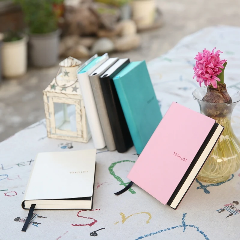 to do list notebooks A6 time planners schedule agenda Cute journal Stationery Store School office supplies Get Things Done TODO