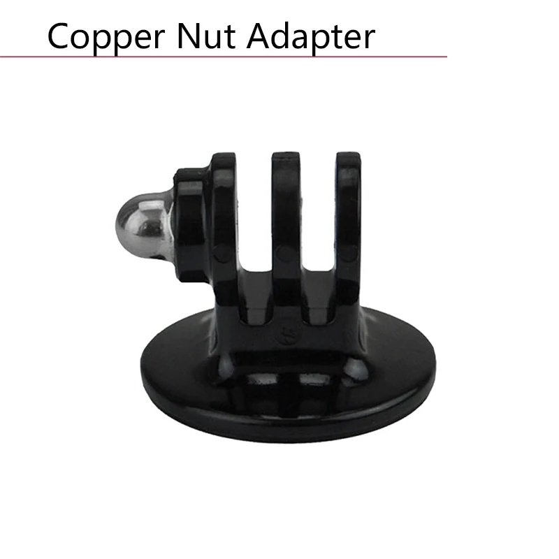 

Screw Nut Converter Mount for Sony AEE Go Pro Hero 7 6 5 4 3+ Xiaomi Yi 4k Thumb Clamp Nut Universal 1/4" Tripod Adapter Parts