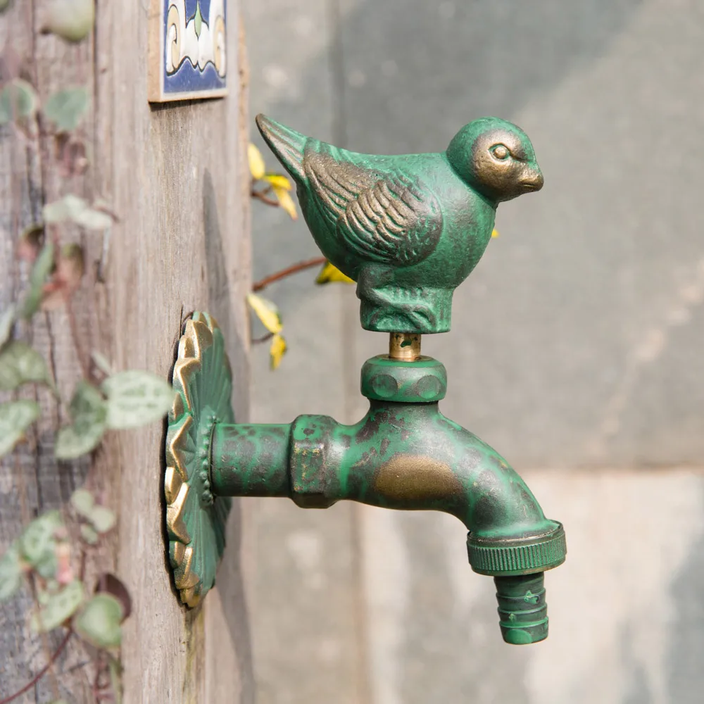 

Animal faucet all copper single cold garden antifreeze sunscreen mop pool washing machine sparrow dove bibcocks