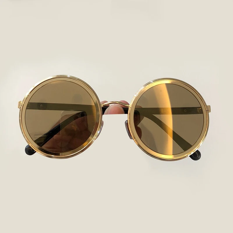 Perle De Designer Mit no5 Sunglasses Sonnenbrille Sol Sunglasses Sunglasses No1 2019 Runde Vintage Mode Marke Oculos Sunglasses Sunglasses no2 Feminino no6 Frauen Qualität Sunglasses no4 no3 Hohe Ozq6Xwxx