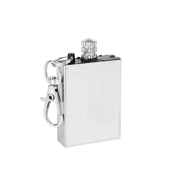 

New style Mini 10000 Times Metal Oil Match Pendant Cigarette Lighter Accessories Hiking Camping Tool Cheap Cigarette Lighters