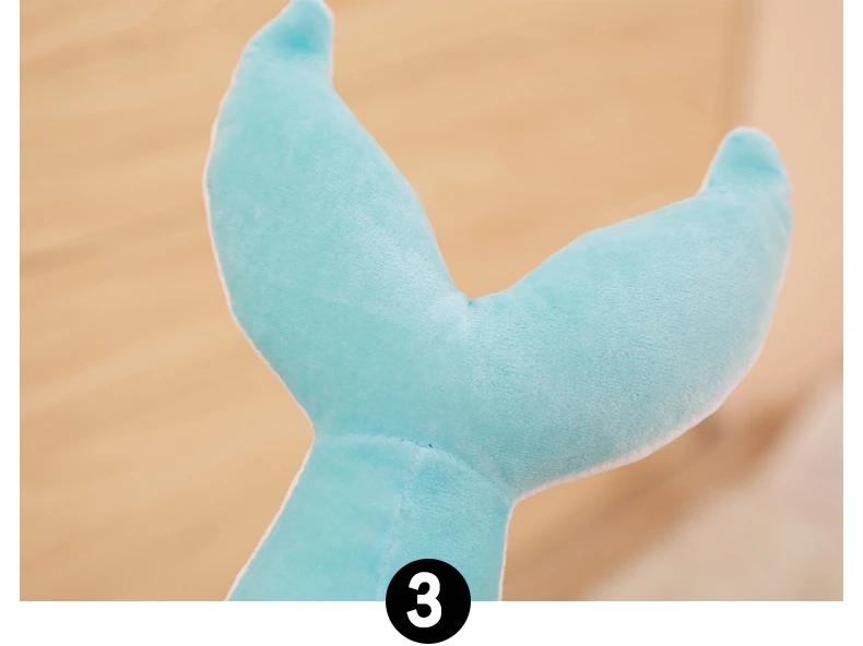 Dorimytrader New Soft Sea Animal Dolphin Plush Pillow Giant Stuffed Cartoon Dolphin Shark Toy Doll for Kids Adults Gift Decoration 140cm 160cm DY50447 (1)