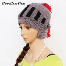 Boolawdee обувь для мужчин и женщин ручная работа крючком смотреть крышка зимы Роман всадник кисточкой шапочки мягкий теплый усы шляпа забавные m098