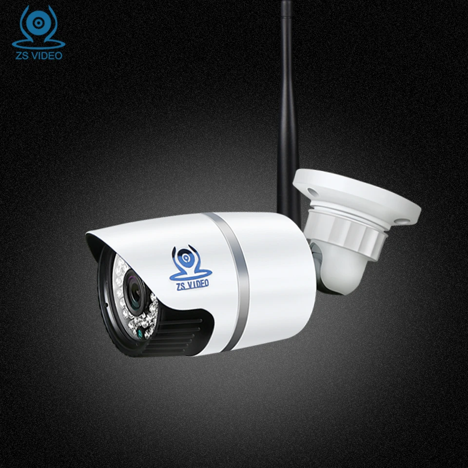 ZSVEDIO Surveillance Cameras Alarm System IP Camera CCTV Camera WIFI IP Cameras Outdoor Waterproof Night Vision