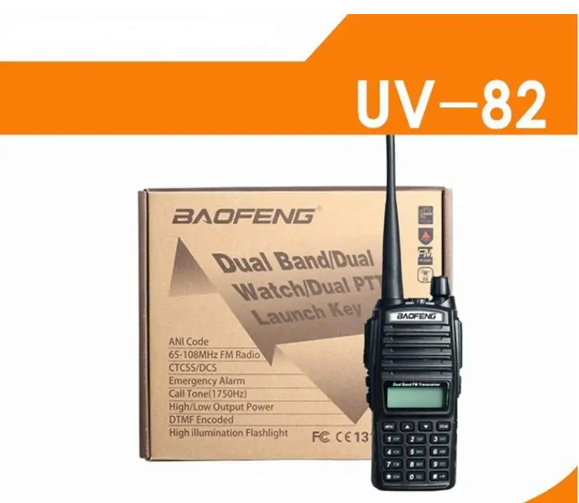 50 шт./лот обновление BaoFeng UV-82 8 Вт иди и болтай Walkie Talkie “иди и 10 км Baofeng 8 Вт радио двойной PTT UV-XR UV-9R GT-3TP Ham радио 10 км UV-5R 8 Вт