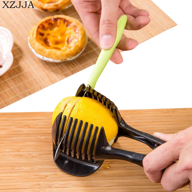 XZJJA креативная помидорорезка для картофеля Кухонные гаджеты Лимон Апельсин подставка для овощей слайсер Triturador инструмент для приготовления пищи