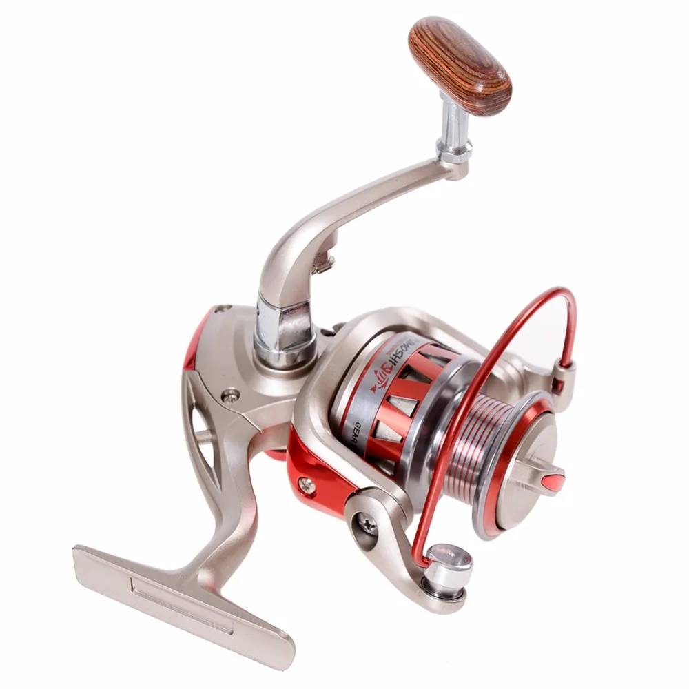 

DF 1000-7000 series 10 Ball Bearing Aluminum Left/Right Metal Handle Non-gap Fishing Spinning Reel 5.5:1 Fishing wheel