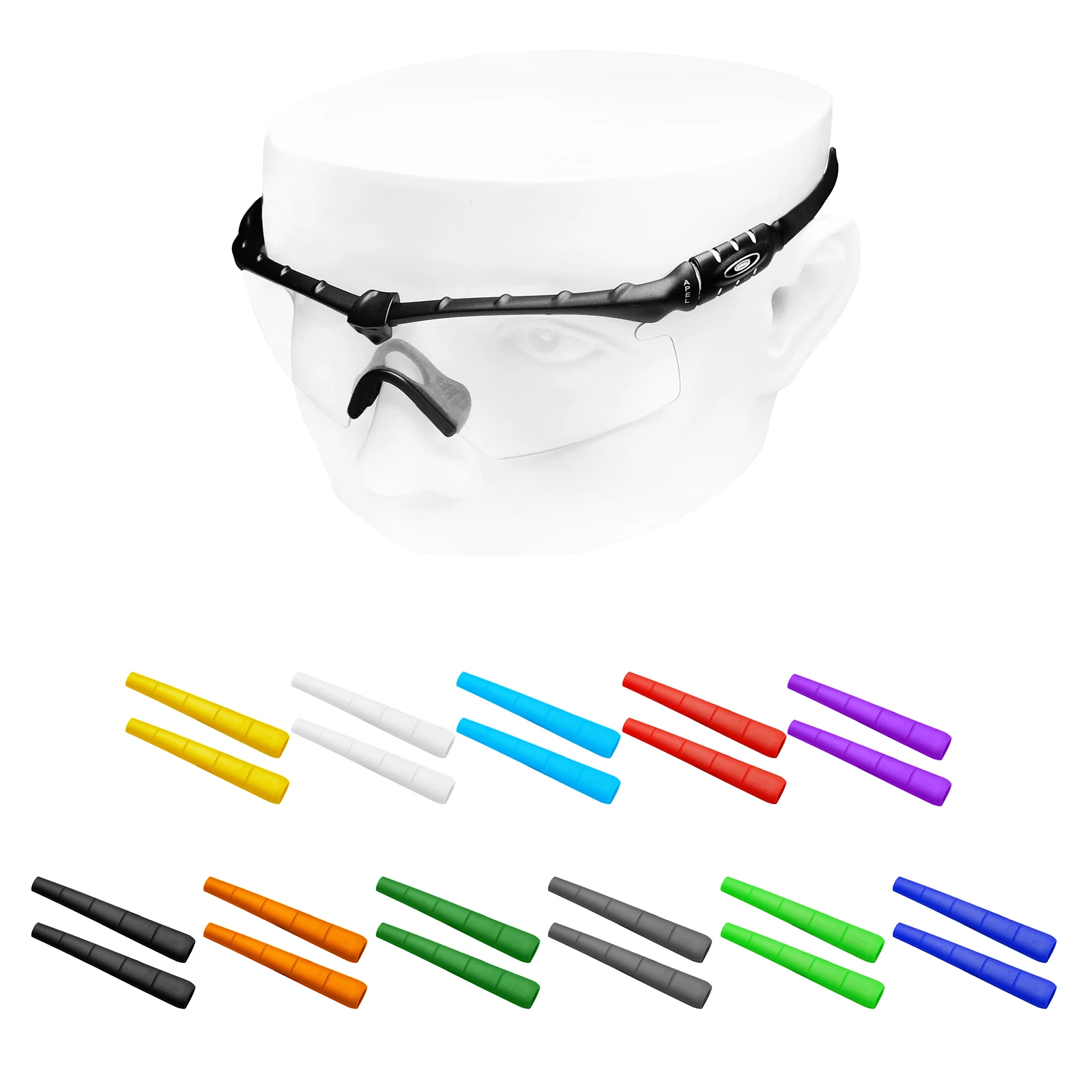 

OOWLIT Rubber Kits Nose Pads & Earsocks for M Frame 2.0 Sunglasses