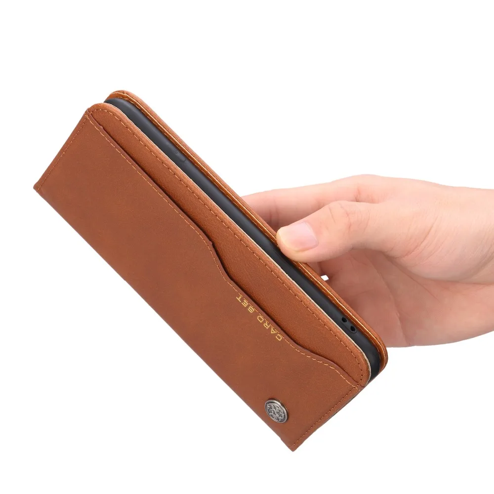 Для Apple iphone 7 Чехол Флип Бумажник из искусственной кожи чехол для телефона сумки отделения для карт фоторамка Мягкий ТПУ чехол для iphone X 8 7 6s Plus