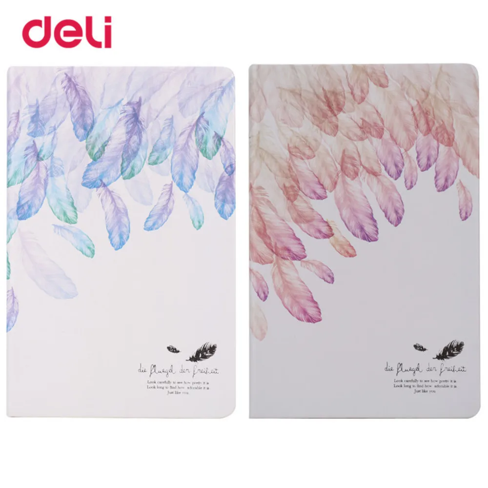 

ZTNotebook for Students Supplies stationary Fashion new 2017 Leaves a diaty book paper Kawaii Rib bookmark creative WJ-BJB-66-