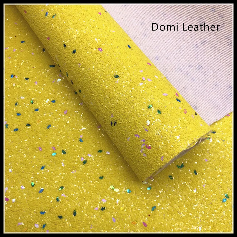 chunky glitter fabric with glitter pieces (6)