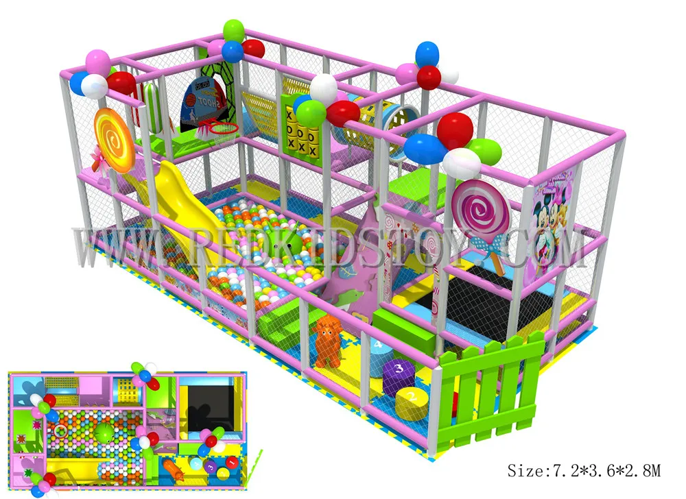 

Exported to Vietnam Eco-friendly Nursery Indoor Play Set CE Approved Kids Indoor Playground 151218