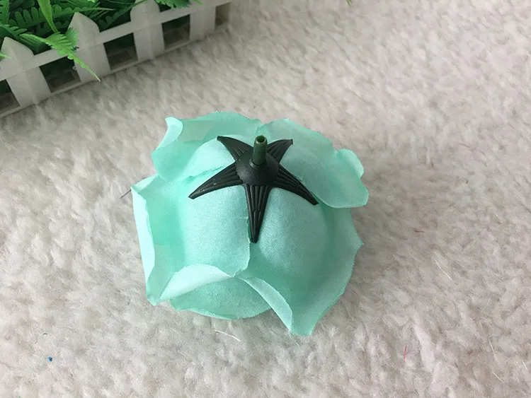 Свадебные декоративные 8 см искусственные розы цветок голова DIY цветок стены целующиеся шары Гирлянда свадебный автомобиль декоративные искусственные цветы