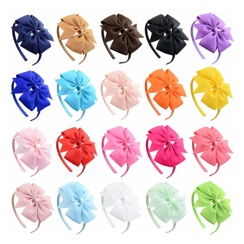 

1piece High Quality Solid Hairbands Princess Hair Accessories boutique tiara Hairband Girl Headband Hair Accessories 677