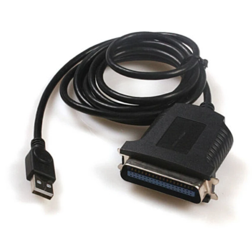 USB 2,0 до 36 Pin параллельный IEEE 1284 адаптер кабеля принтера параллельный интерфейс порт до 12 Мбит/с 1 м принтер USB кабель