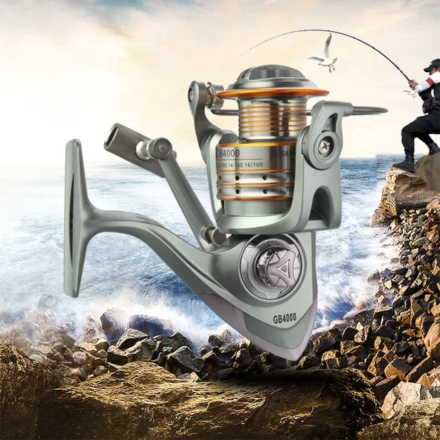 Cheap Metal Spinning 5.2:1 Fishing Reel Fly Wheel For Fresh/Salt Water Sea Fishing Spinning Reel Carp Fishing Cheap Metal Spinning 5.2:1 Fishing Reel Fly Wheel For Fresh/Salt Water Sea Fishing Spinning Reel Carp Fishing