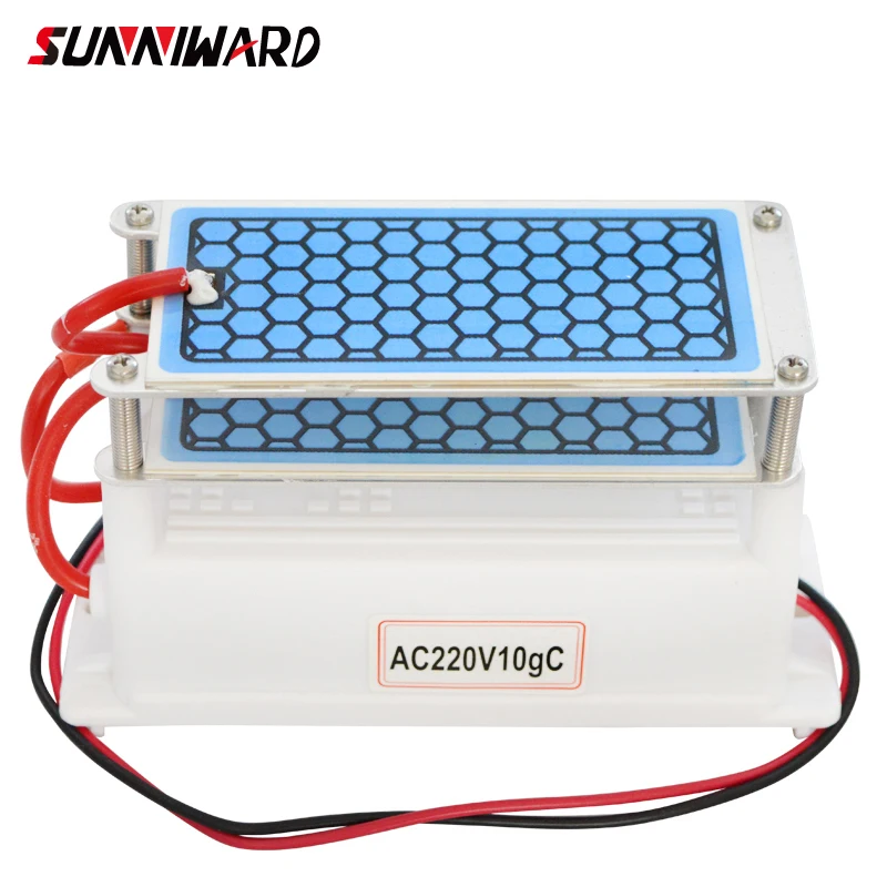 

SUNNIWARD Portable Ozone Generator 220v/110v 10g Double Sheet Ceramic Plate Integrated Ozone Generator Water Air Ozonizer