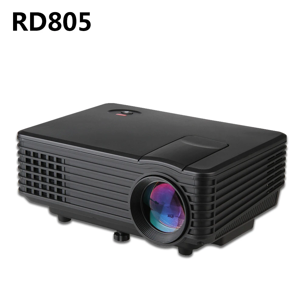 Mini projector RD805 800 480 LED portable 120 Lumen Cinema Theater HDMI USB AV VGA ATV