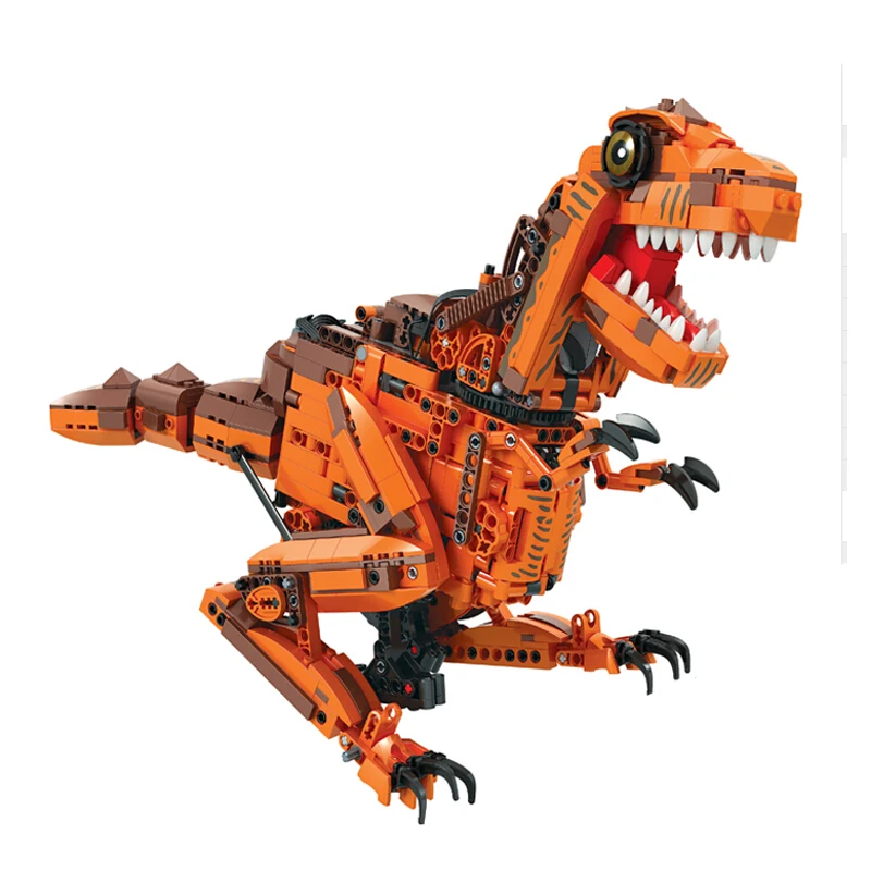 

Compatible legoed technic Telerobot DIY Remote Control dinosaur figures PF set model building blocks bricks power functions kits