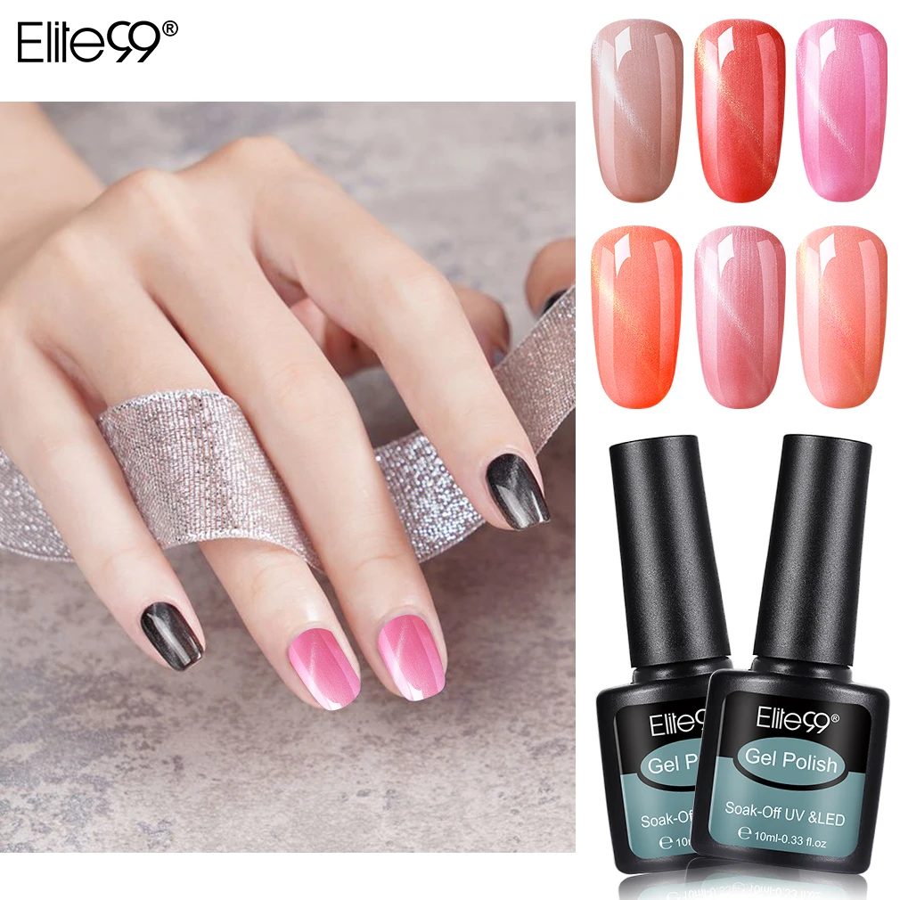 

Elite99 Cat Eyes Gel For Nail Polish 4D Magic 10ml Soak off Semi Permanent Gel Varnish For Nail Art Manicure Nail Gel Varnish