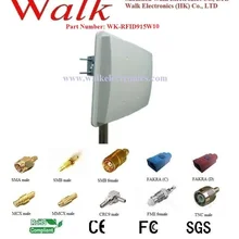Панельная антенна UHF RFID: 902-928 МГц, 10dBi, линейная или круговая поляризация