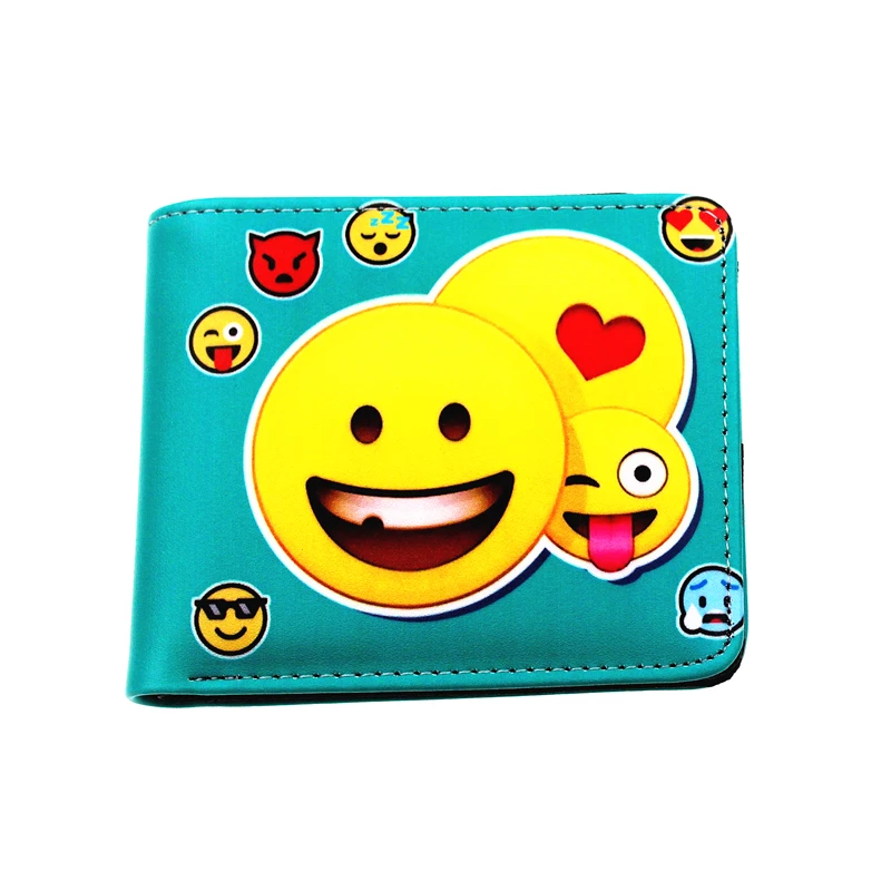 

kawaii Pac-Man EMOJI face game purse carteira magica super mario man wallet kids present cion purse with zipper