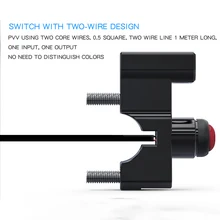 Аксессуары для мотоциклов, велосипедные фары, переключатель для мотокросса, динамик, кнопка включения двигателя, вкл.-ВЫКЛ., инструмент для самостоятельного запуска