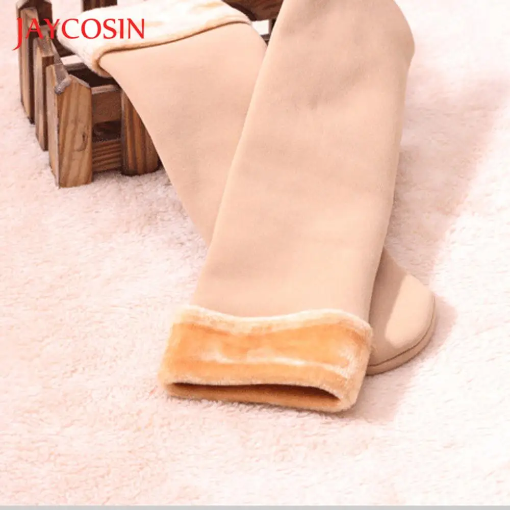 JAYCOSIN носки модные унисекс стиль шерсть Популярные кашемировые женские утепленные мягкие повседневные однотонные зимние носки C2mar8