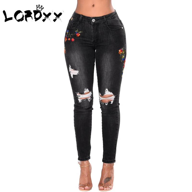 LORDXX New womens skinny jeans 2018 Femme Pencil Jeans