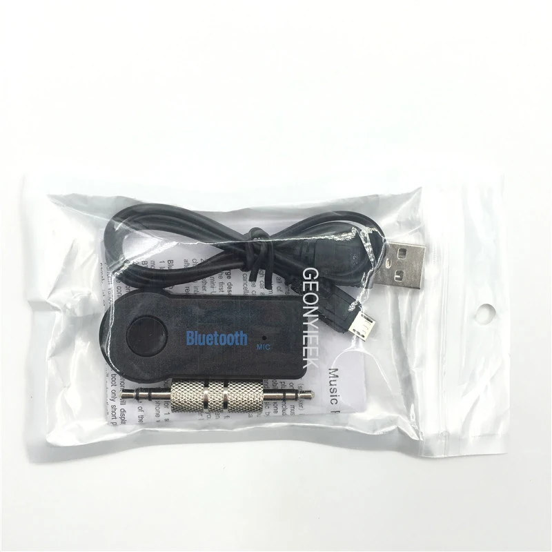 Bluetooth V4.1 беспроводной AUX аудио приемник Bluetooth передатчик A2DP функция авто разъем адаптер для динамика автомобильные наушники - Цвет: With Retail Bag