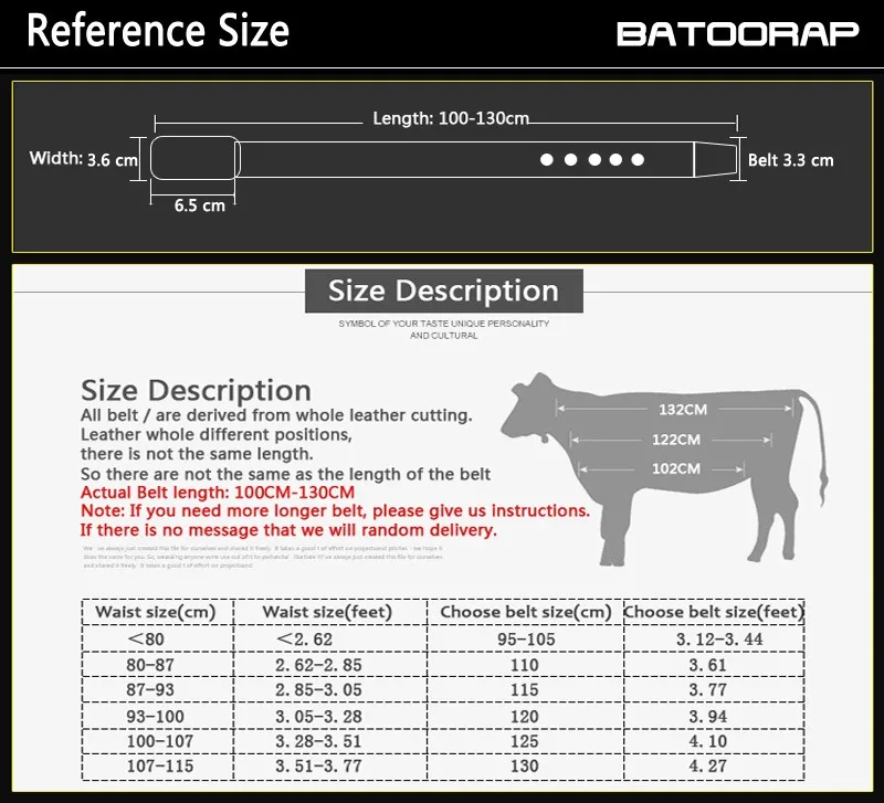 [BATOORAP] дизайнерский ремень мужской s Модный черный ремень из коровьей кожи мужской Ceinture Досуг Homme роскошный Западный Ремень для ковбоя