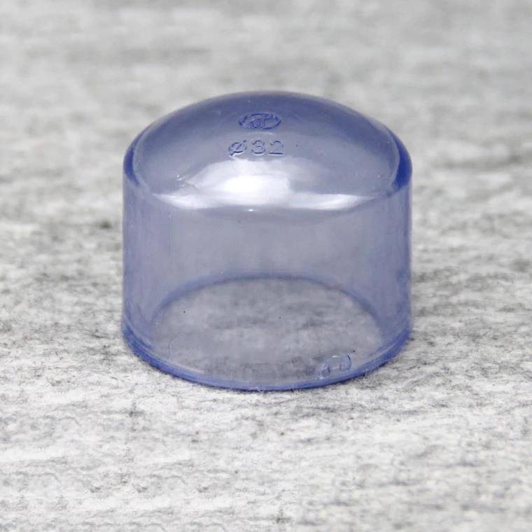 

20mm ID Transparent End Cap Plug PVC Tube Joint Pipe Fitting Adapter Water Connector For Garden Irrigation Aquarium Fish Tank