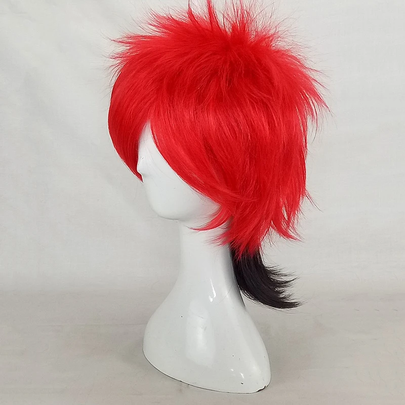 Crespo em Camadas Perucas de Fibra de Alta Hairjoy Masculino Peruca Cabelo Comprimento Médio Homem Cosplay Temperatura Sintética 7 Cores Disponíveis 22 Cheap wig layer