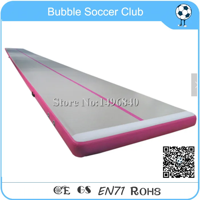 Free Shipping 6m Length Pink Inflatable High Jump Gymnastics