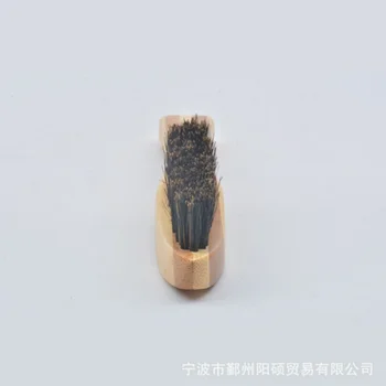 

by dhl or ems 500pcs Beard Brush Boar Bristle for Men's Mustache Face Facial Hair Cleaning Brush Beech Long Handle hot