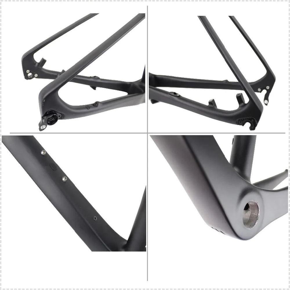 Top Hight modulus MTB 29er frame toray T700 carbon fiber disc brakes Di2 and machine compatible  mountain bike frame FM529 5