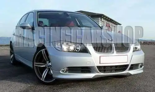 PAINTED Front LIP Splitter chin spoiler 1PAIR for BMW OEM type E90 3-series 2006-2009