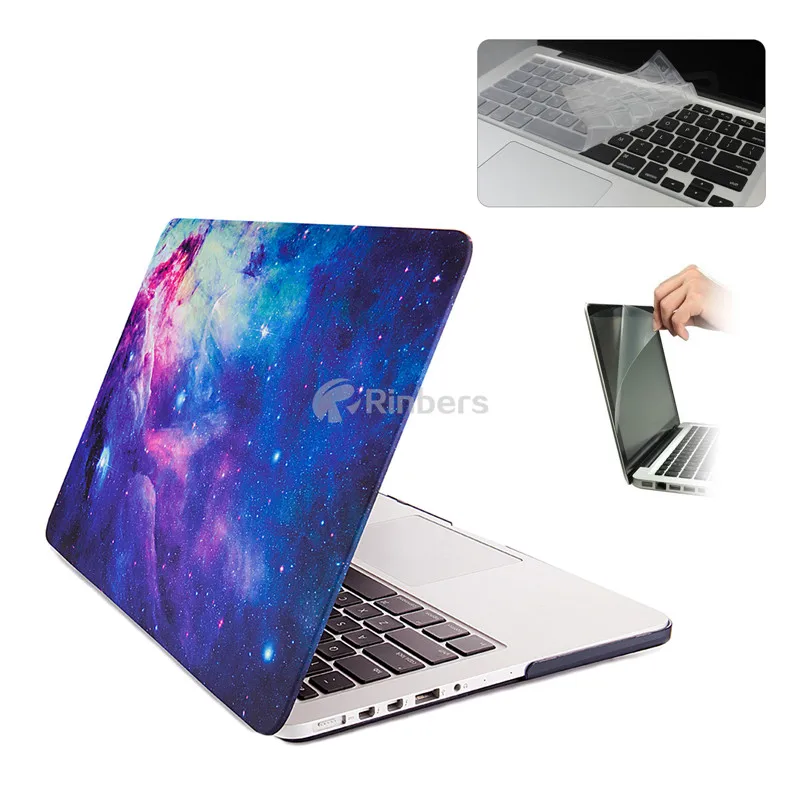 Rubberized Hard Case Laptop Cover For Apple Macbook Pro 13/"//15/" Air 11/"//13/"inch